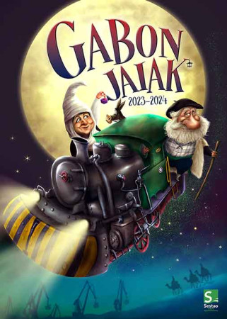 Cartel ganador Campaña Navidad Sestao 2023/24